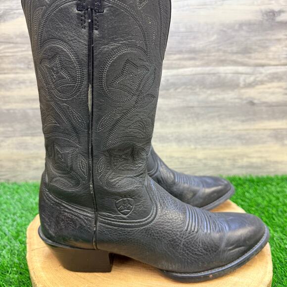 Ariat Women - Size 8.5B - Black Heritage Cowboy Boots 15770 - Picture 5 of 11